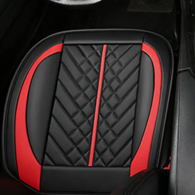Car Seat Cushion Protector Cover Skid Resistance Pad Interior Parts PU Leather