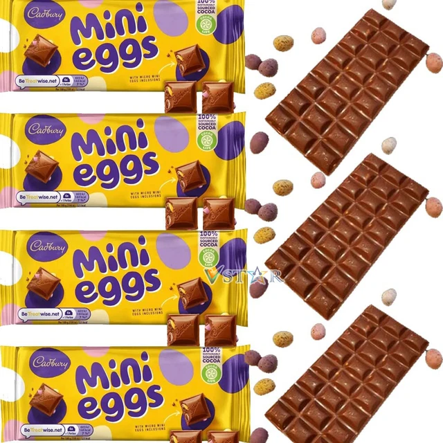 CADBURY MINI EGGS Milk Chocolate Bars 110g £13.64 PicClick UK