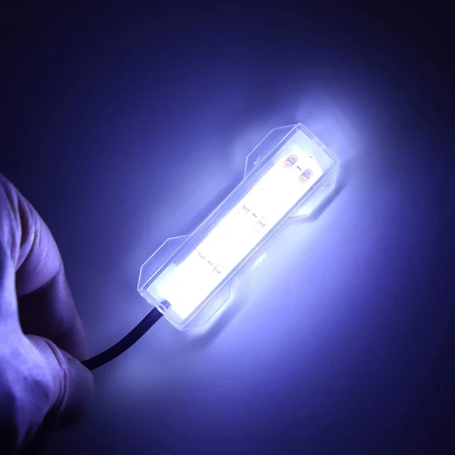 Small Aquarium Light,Small Aquarium Water Plant Light Desktop Fish Tank Mini LED