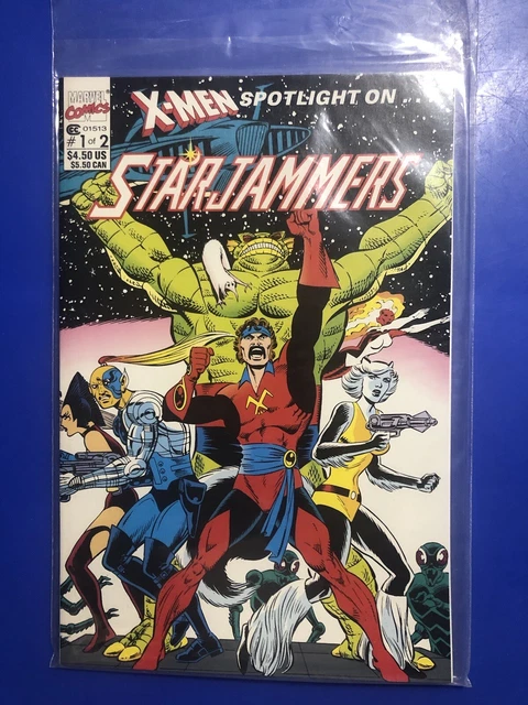X-Men Spotlight Starjammers #1 1st Print Appearance Excalibur Marvel Comic 1990