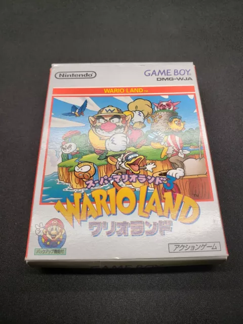 1993 Boxed Warioland DMG Nintendo Gameboy Japanese Tested! Plays on US Systems P