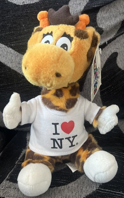 TOYS R US Geoffrey Giraffe Plush 13.5" Times Square New York With Tag