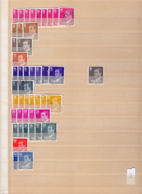 Spanien - Lot Sammlung Restposten Konvolut Briefmarken - Espana 3