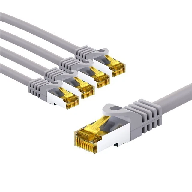 1x 15m CAT6 Patchkabel S/FTP PIMF Afgeschermde CAT.6
