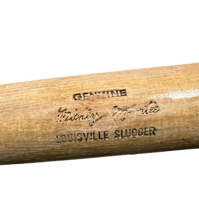 VTG 1960s Mickey Mantle 125 H&B Louisville Slugger MM5 Baseball Bat NY Yankees