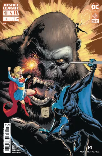 Justice League Vs Godzilla Vs Kong #4 Portacio Kong Variant (17/01/2024-Wk6)