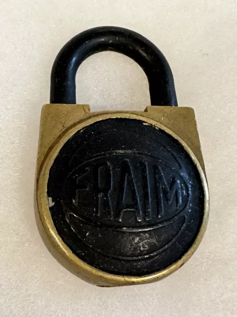 Vintage Tokheim Padlock No Key