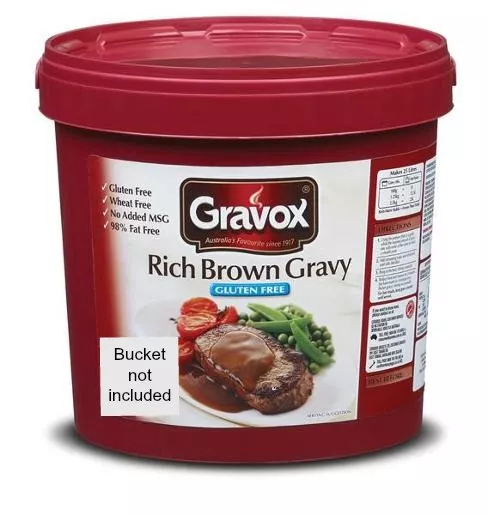 Gravox Rich Brown Gravy Mix 100g Fish & Chip Shop Gravy 100g SHANEZ-GLUTEN FREE