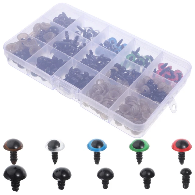1000 Yeux Mobiles Adhésifs 6 Mm – Pour Poupées, Marionnettes Et Loisirs Créatifs