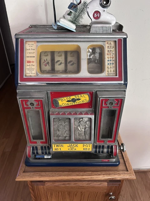 VINTAGE NICKEL SLOT machine $2,629.00 - PicClick