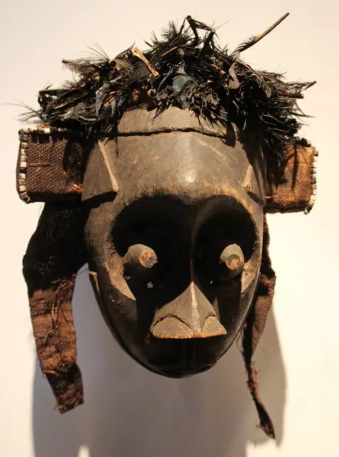 CONGO old african mask ancien masque afrique KUBA africa afrika kongo maske