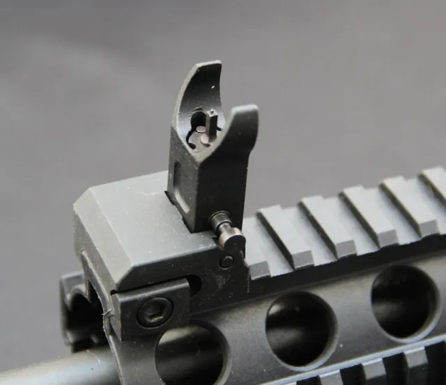 Metal Picatinny Flip Up Front Rifle Sight Free Shipping