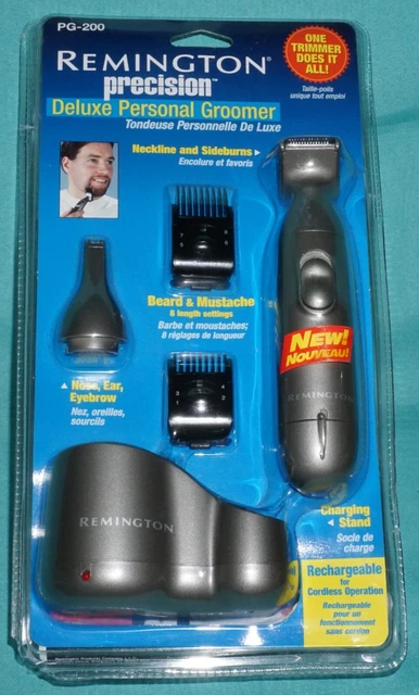 Kit de peluquero personal recargable inalámbrico PG-200 precisión de lujo Remington NUEVO