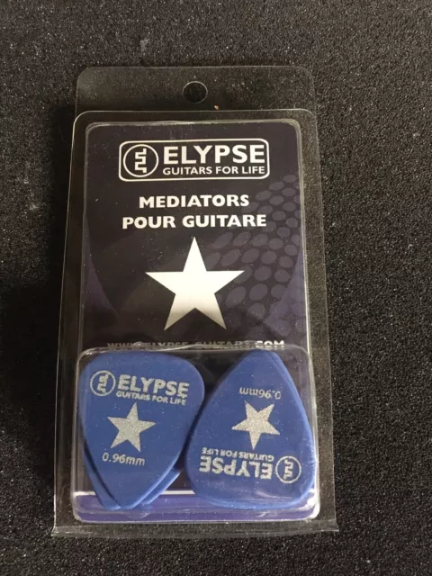 Boîte De 12 Médiators Guitare Nylon 0,96mm ELYPSE