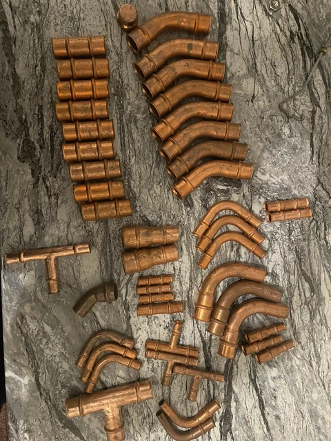 lot of refrigeration Press fittings