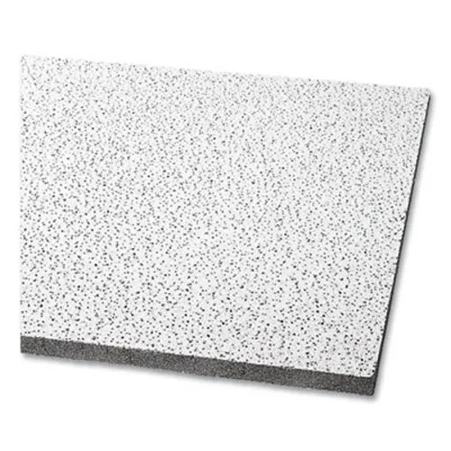 Armstrong Fine Fissured Ceiling Tiles, Non-Directional, Square Lay-In (0.94"),