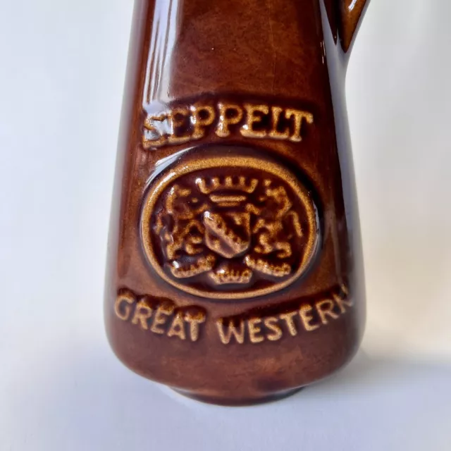 VINTAGE SEPPELT GREAT WESTERN JUG PITCHER. STONEWARE. 750ml 2