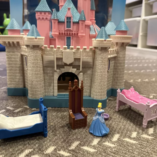 Walt Disney World / Disneyland Sleeping beauty Castle Light Up Playset  monorail