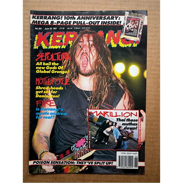 KERRANG! MAGAZINE ISSUE No 1623 Iron Maiden Eddie Cover 35th