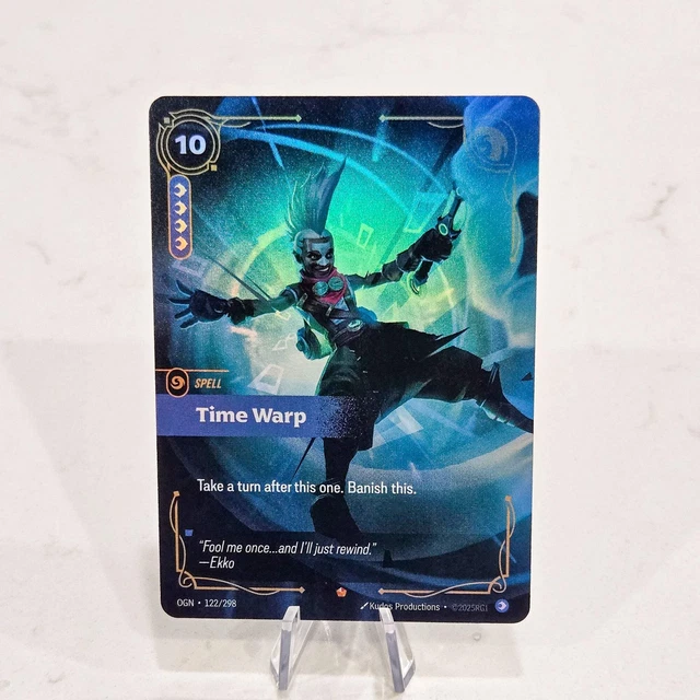 RIFTBOUND TCG - Time Warp (Foil, Epic) | Origins 122/298 $130.00 ...