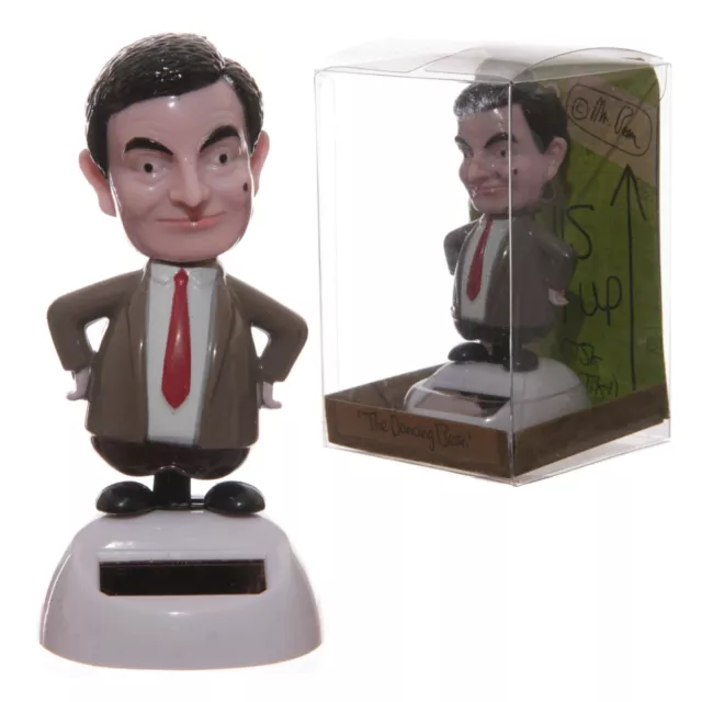 Solar Powered Mr Bean  Figurine No Need For Batteries Ff46