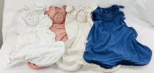 Nested Bean Zen Sleep Sack Swaddle 6-15 Months Lot of 4