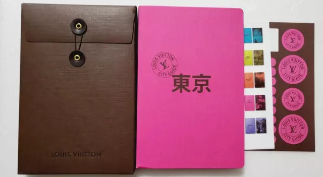 LOUIS VUITTON Novelty Tokyo City Gide Road Book Japan Limited Rare