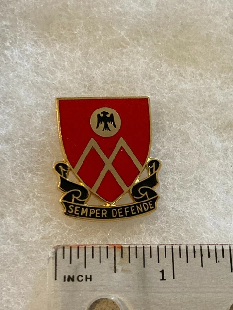 AUTHENTIC US ARMY 53rd Field Artillery Battalion DI DUI Crest Insignia ...
