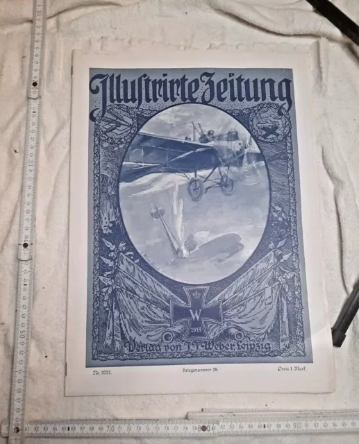 Illustrierte Zeitung Kriegsnummer 28 Verlag J.J. Weber Leipzig