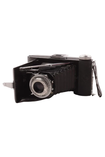 Cámara plegable AGFA Billy negra
