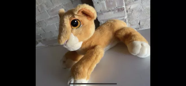 Vintage 1998 Mattel Lion King Simba’s Pride Purring Kiara plush