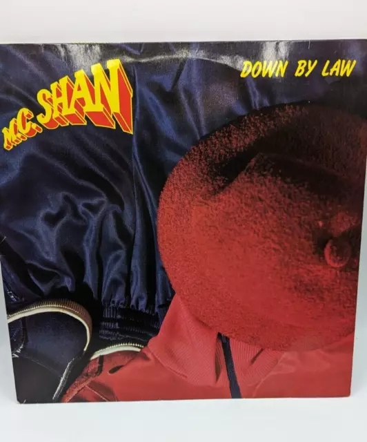 M.C.Shan  Down By Law vinyl 1987 cold chillin records 9256761