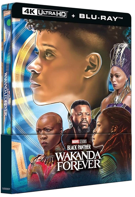 BLACK PANTHER 2: Wakanda Forever (Steelbook Wakanda) (4K UHD + Blu-ray