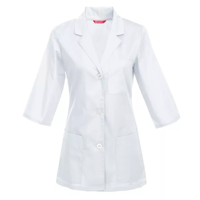 Women's Consultation Lab Coat, 3/4 Sleeve, 29 Inch Length