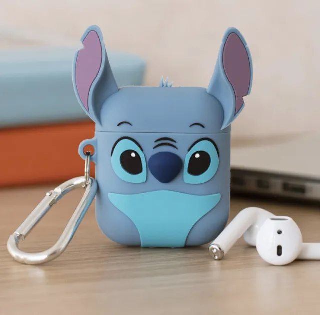 Disney Stitch AirPods Case- Compatible with Generation 1 & 2 AirPods NIB