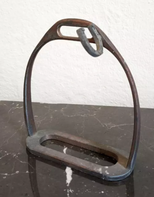 Antique Cast Iron Stirrup - Horseshoe Spur Western Cowboy Decoration