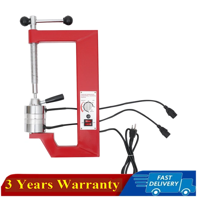 TIRE AUTO REPAIR Tyre Vulcanizing Machine Kit 110V Adjustable Height ...