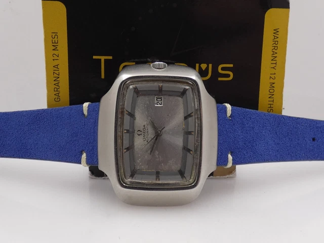 OMEGA GENEVE TV SCREEN JUMBO 45mm 166.0123 AUTOMATIC YEAR 1973