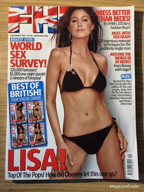 FHM MAGAZINE MARCH 2002 (485) Joanna Taylor Emma Caulfield