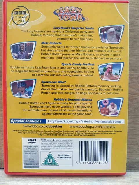 LAZYTOWN: SURPRISE SANTA and Other Stories DVD Children (2006) £2.35 ...