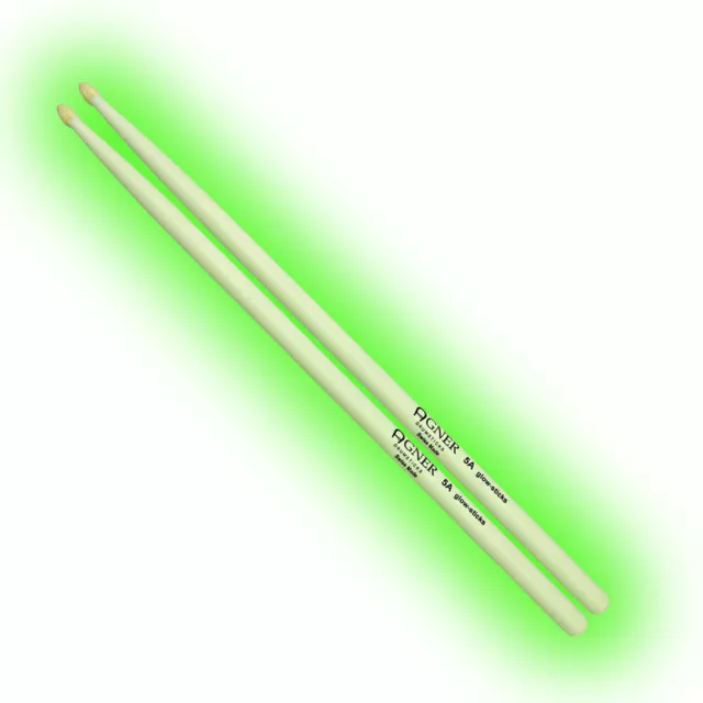 Agner 5A UV Glow leuchtende Drumsticks