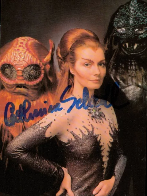 Catherine Schell Signed 6x4 Photo Space: 1999 Maya James Bond Autograph + COA