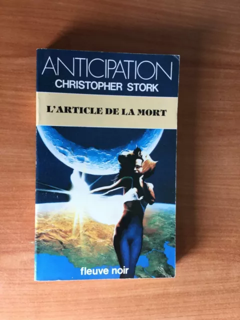 FLEUVE NOIR ANTICIPATION N° 1222: Article de la mort (l')