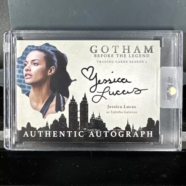 2017 Gotham: Season 2 Jessica Lucas Tabitha Galavan Auto 💫 Hit Parade Sealed