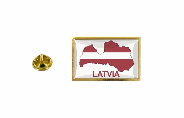 Akachafactory Pin's Badge Drapeau Monaco - Résine Époxy Résistante - 2,2x1,6 Cm - Collection Carte MC