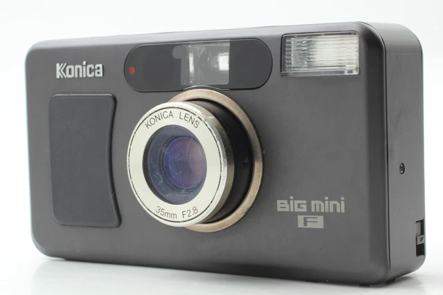 [Exc+5] Konica Minolta Big Mini F Limited Black 35mm Film Camera From JAPAN