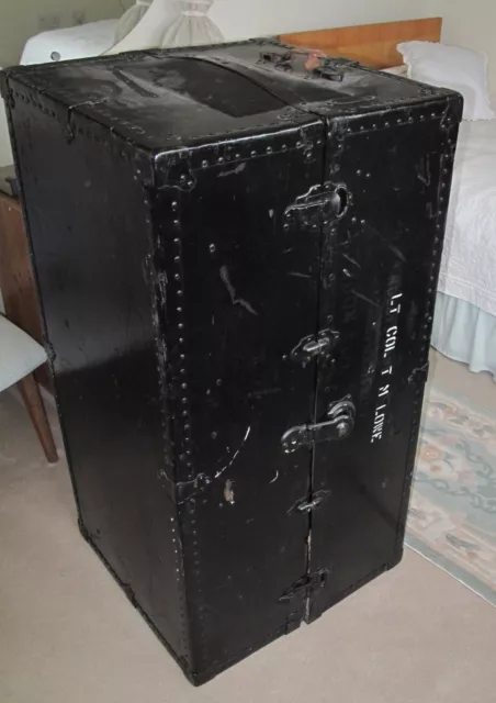 Vintage wardrobe trunk