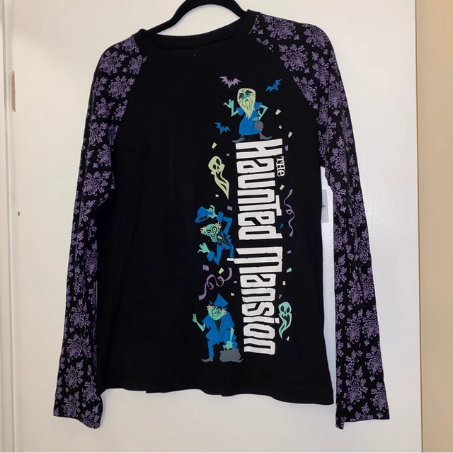 Disney Haunted Mansion Long Sleeve Shirt - Size Small