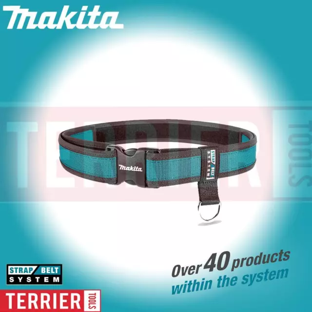 Makita Genuine E-05337 Blue Range Quick Release Belt 3D Mesh Padding