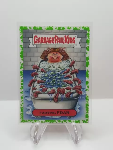 TOPPS 2019 Revenge of Oh the Horror-ible Garbage Pail Kids Green Farting FRAN 9b